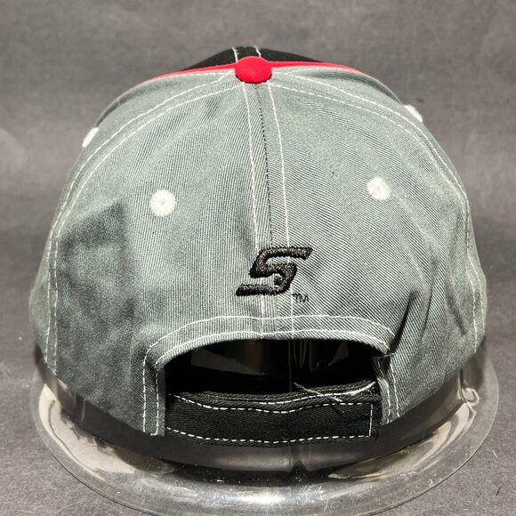 Snap On Tools Strap Back Cap Hat Wild Impact Black Advertising Dad Logo Mens - Picture 4 of 13